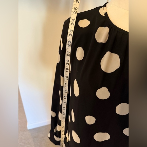 A New Day Black & White Polka Dot Tiered Mini Dress – XS - NWOT - Picture 8 of 14
